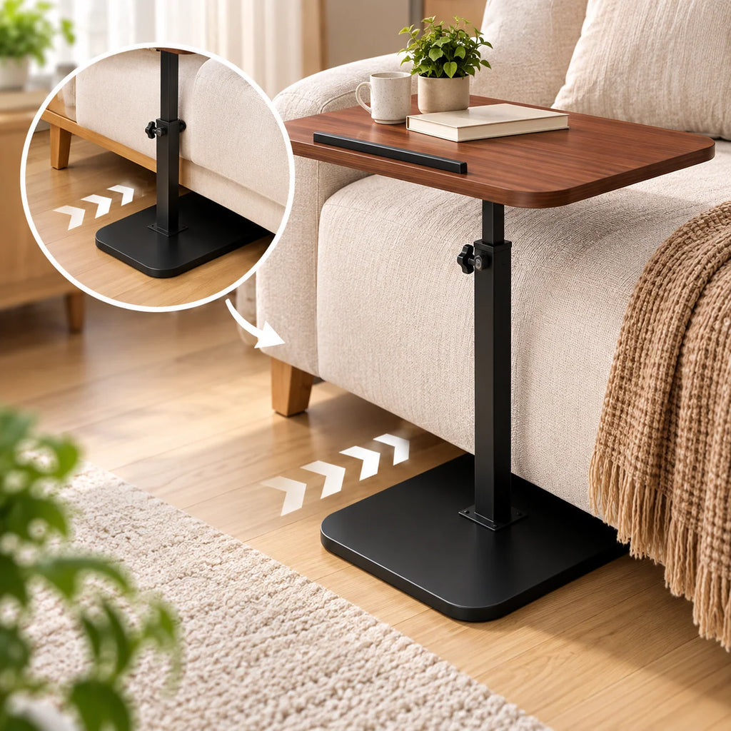 Laptop Table | Height-Adjustable & 360° Rotating | Tilt-Adjustable C-Shape