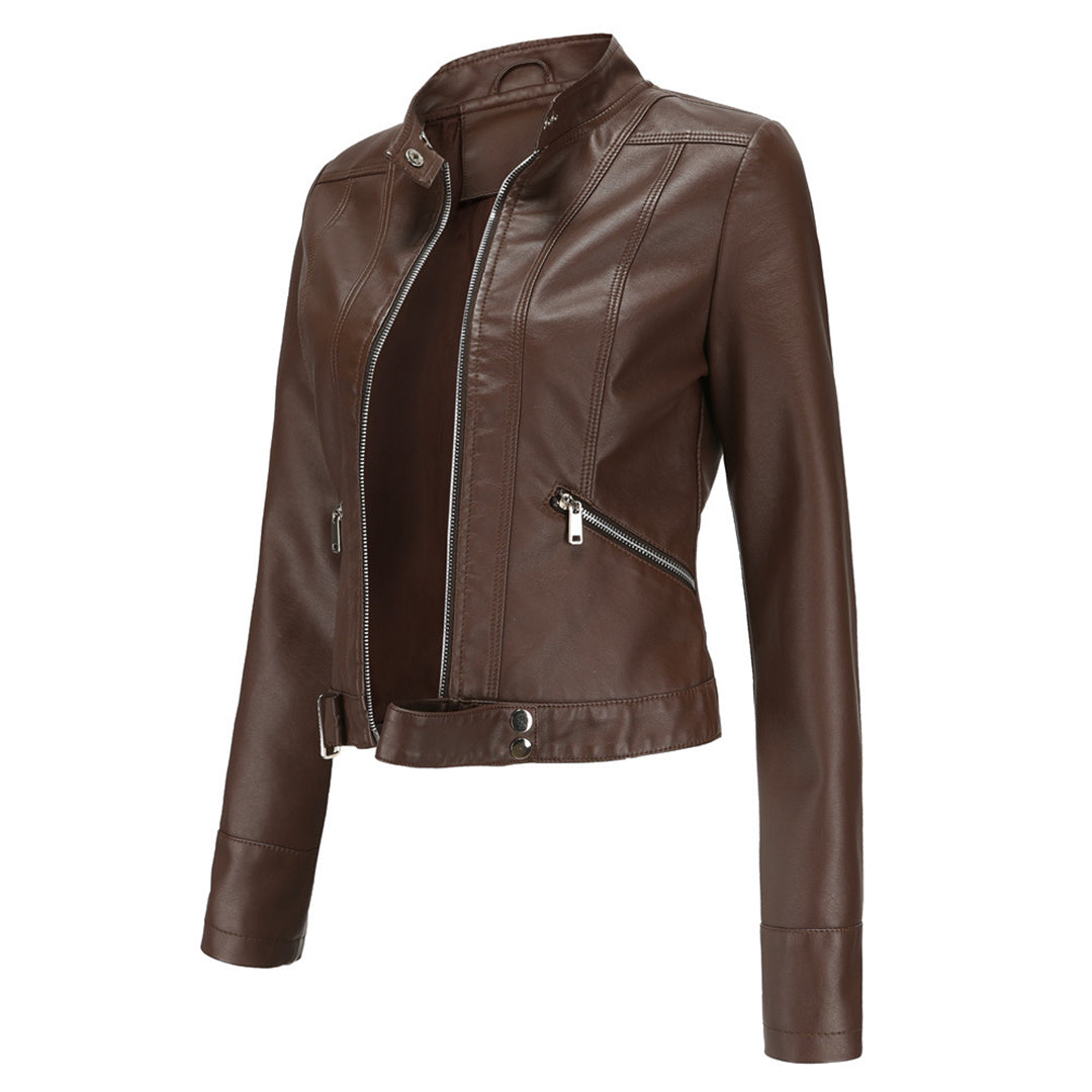 Leather Jacket | Genuine Leather & Figure-Hugging | Women’s Style
