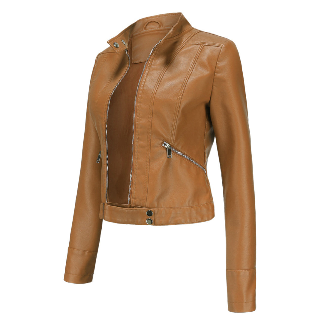 Leather Jacket | Genuine Leather & Figure-Hugging | Women’s Style