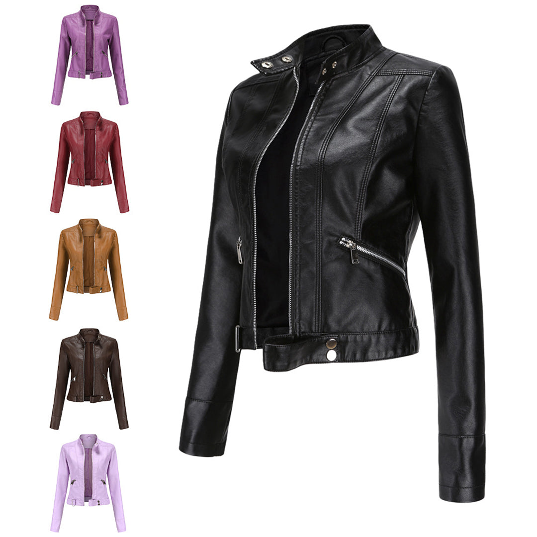 Leather Jacket | Genuine Leather & Figure-Hugging | Women’s Style
