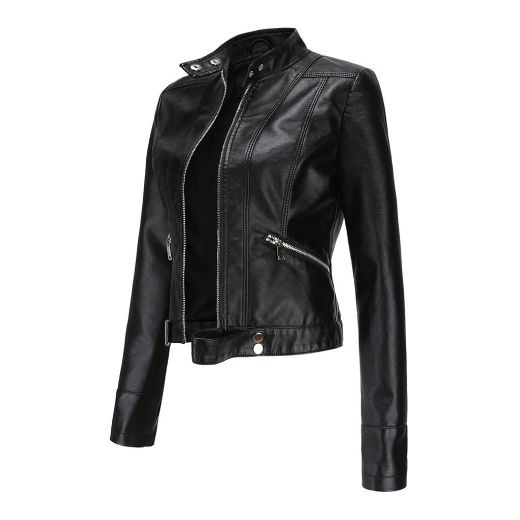 Leather Jacket | Genuine Leather & Figure-Hugging | Women’s Style