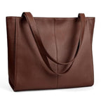 Leather Tote Bag | Spacious Interior & Shoulder Handles