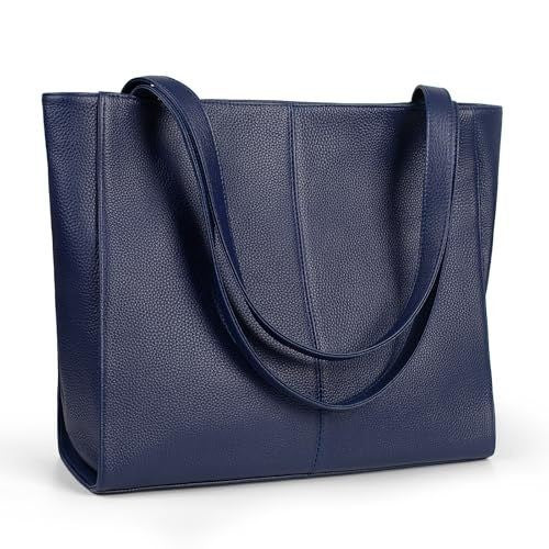Leather Tote Bag | Spacious Interior & Shoulder Handles