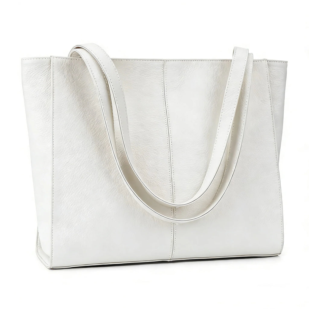 Leather Tote Bag | Spacious Interior & Shoulder Handles