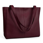 Leather Tote Bag | Spacious Interior & Shoulder Handles