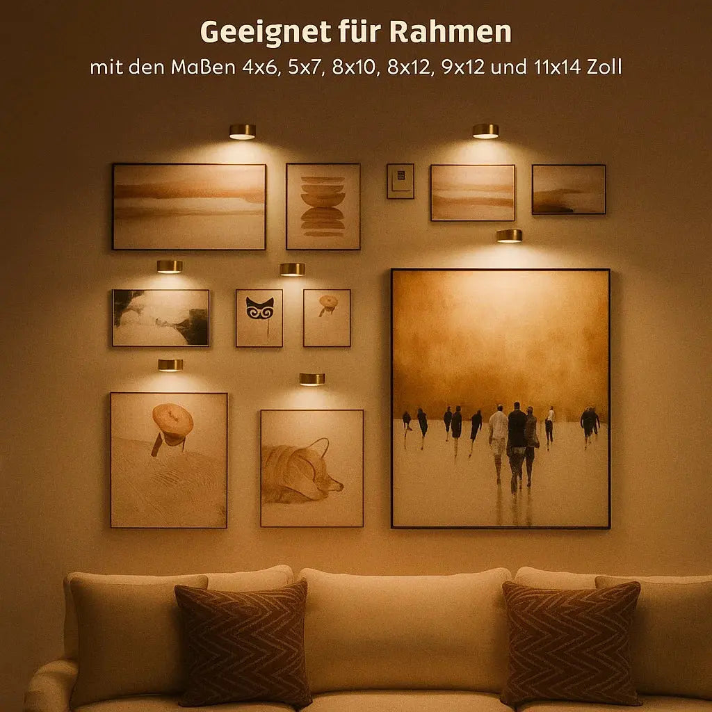 LED Picture Light | Magnetic Mount & Dimmable Remote
