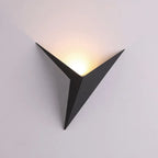 LED Wall Light | Geometric Triangle Design | Warm Even Lighting