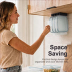 Lid Organizer | Space-Saving & Self-Adhesive | 5 Slots