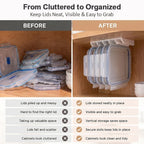 Lid Organizer | Space-Saving & Self-Adhesive | 5 Slots