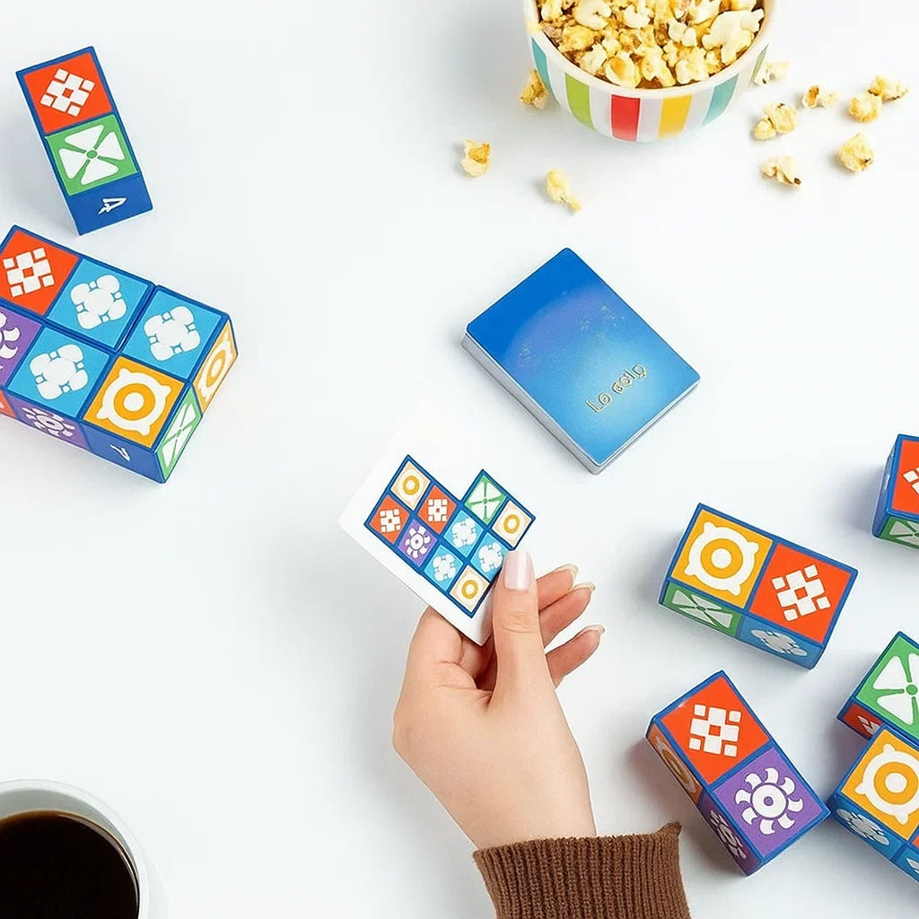 Logic Game | Symbol Dice & Pattern Cards | Ages 7+