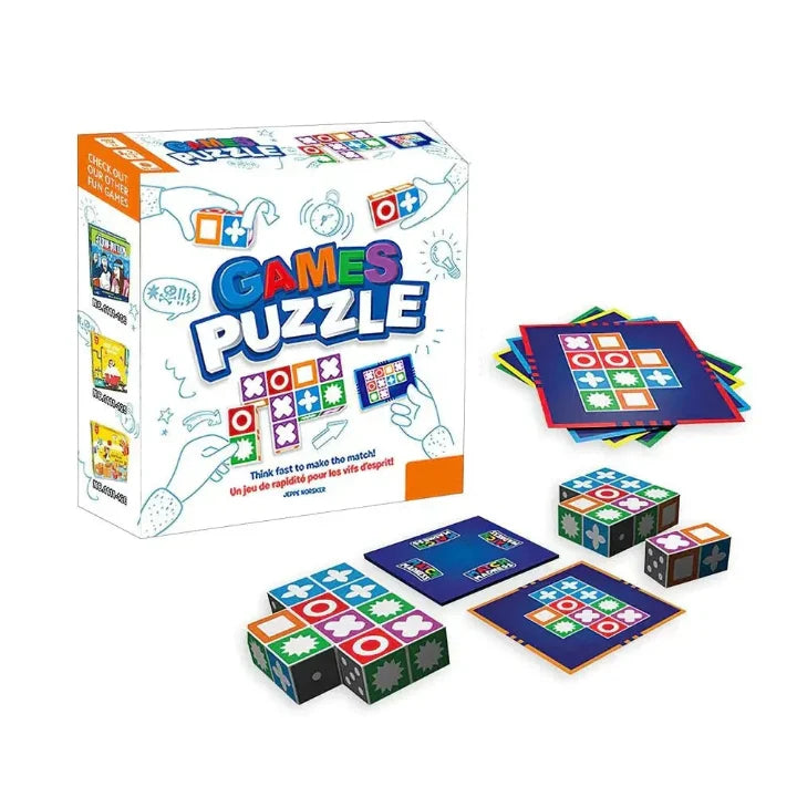 Logic Game | Symbol Dice & Pattern Cards | Ages 7+