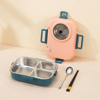 Lunch Box | 3-Compartment Stainless Steel & Insulated