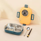 Lunch Box | 3-Compartment Stainless Steel & Insulated