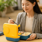 Lunch Box | 3-Compartment Stainless Steel & Insulated