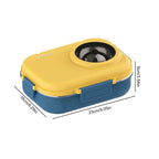 Lunch Box | 3-Compartment Stainless Steel & Insulated