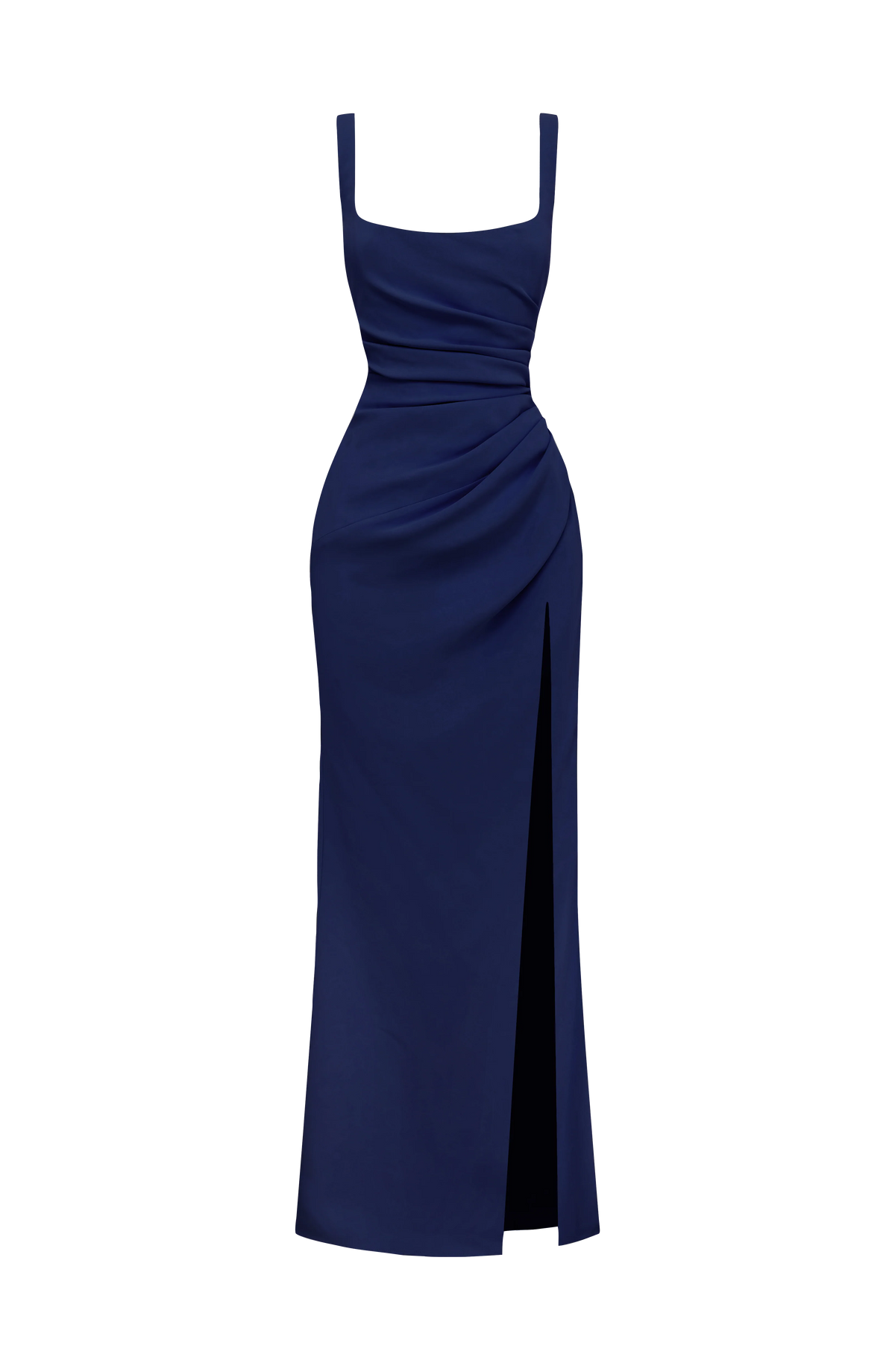 Maxi Dress | Corset Bodice & Square Neckline | Adjustable Lace-Up Back
