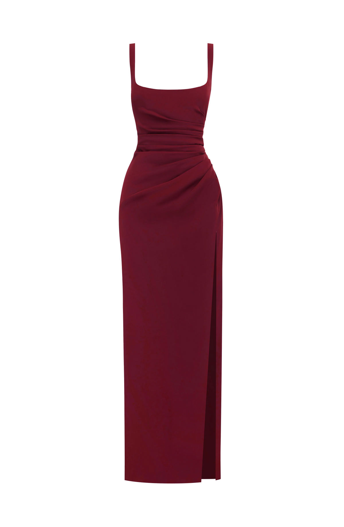 Maxi Dress | Corset Bodice & Square Neckline | Adjustable Lace-Up Back