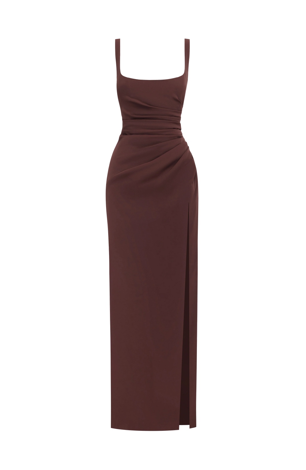 Maxi Dress | Corset Bodice & Square Neckline | Adjustable Lace-Up Back