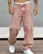 Men's Jeans | Straight-Leg Mid-Rise | Cotton Blend