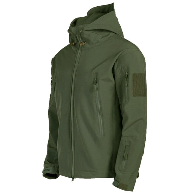 Men's Softshell Jacket | Hooded Waterproof & Windproof