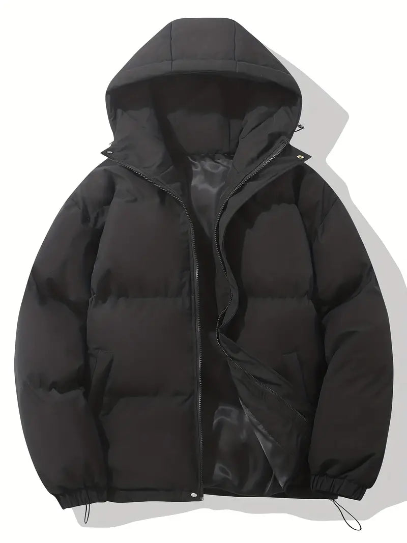 Men’s Winter Jacket | Hooded & Padded | Soft Lining