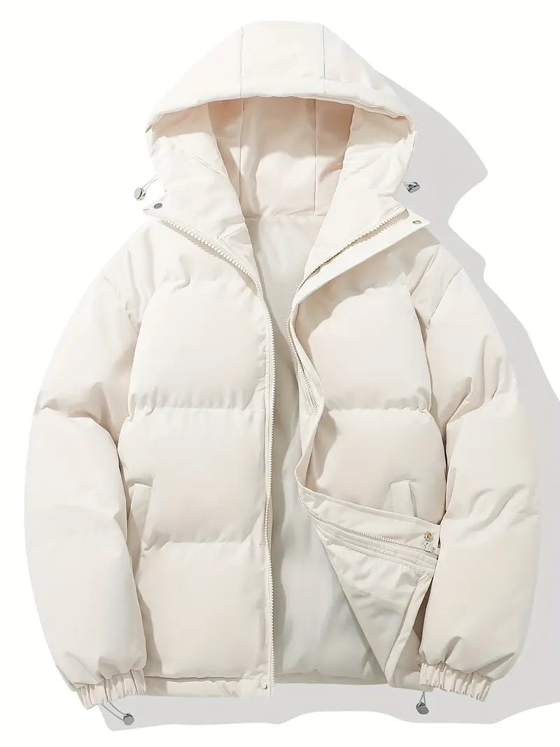 Men’s Winter Jacket | Hooded & Padded | Soft Lining