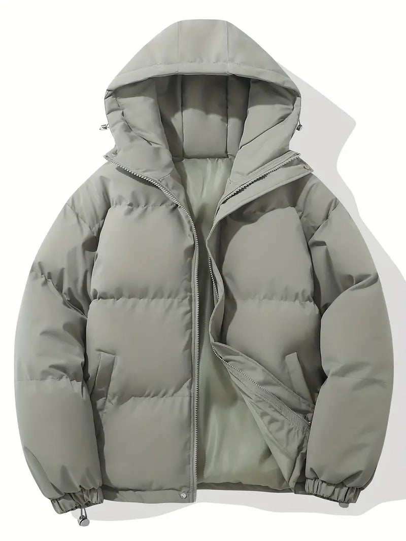 Men’s Winter Jacket | Hooded & Padded | Soft Lining