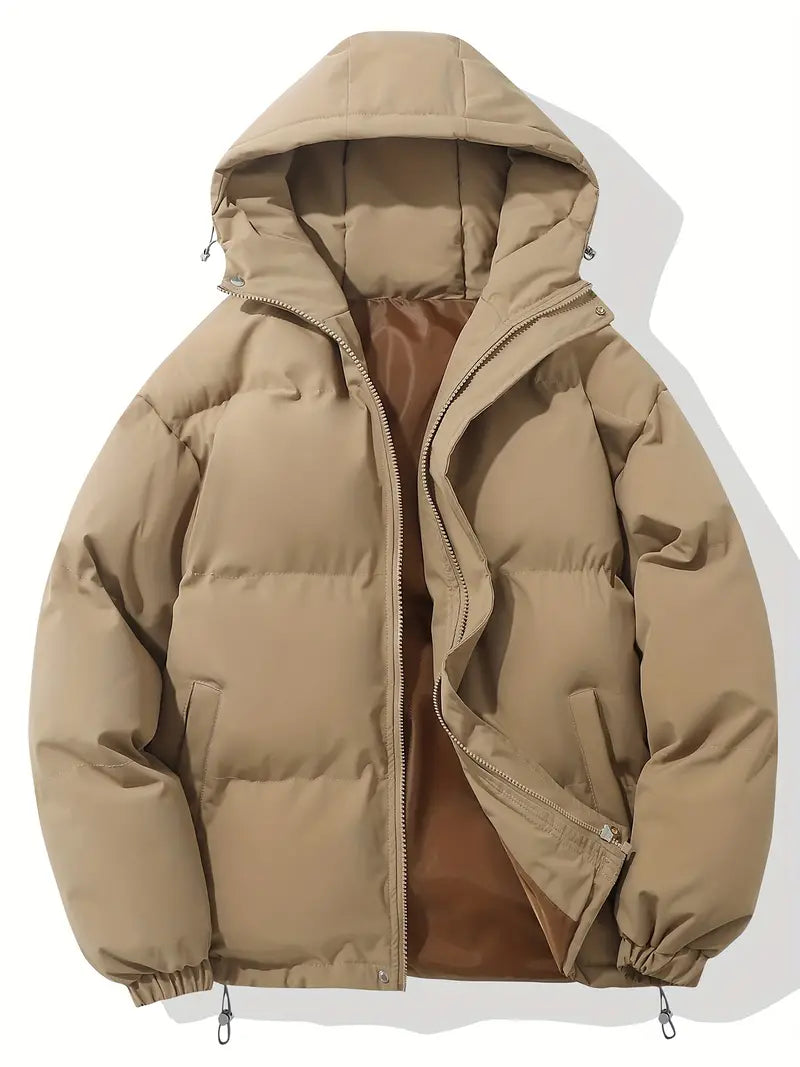 Men’s Winter Jacket | Hooded & Padded | Soft Lining