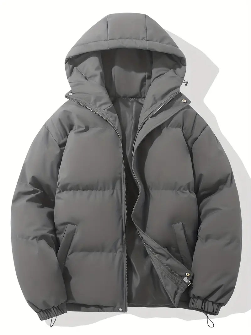 Men’s Winter Jacket | Hooded & Padded | Soft Lining