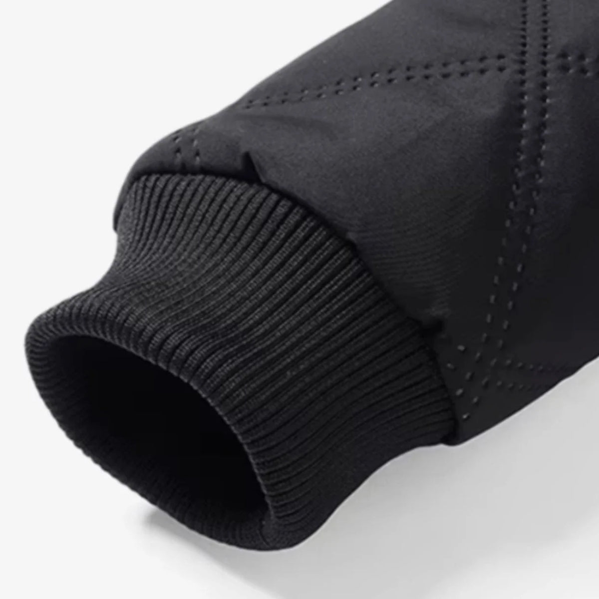 Men’s Winter Jacket | Quilted Windproof Shell & Plush Fleece Lining