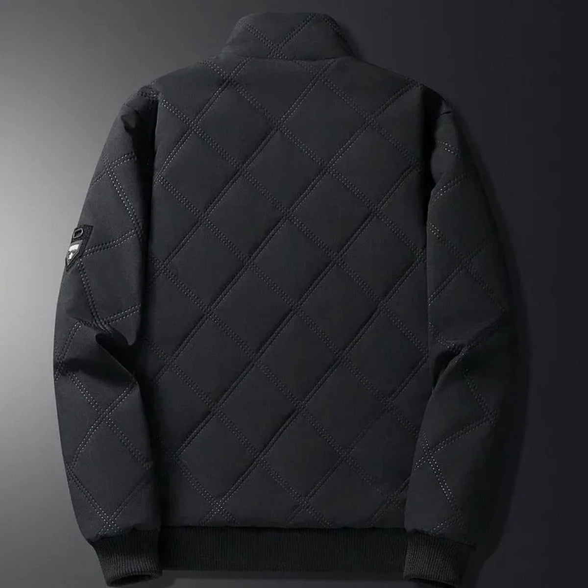 Men’s Winter Jacket | Quilted Windproof Shell & Plush Fleece Lining