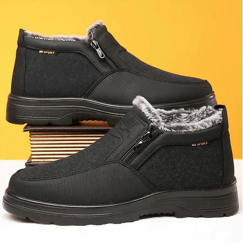 Men's Winter Shoes | Waterproof & Fur-Lined | Orthopedic Non-Slip Sole