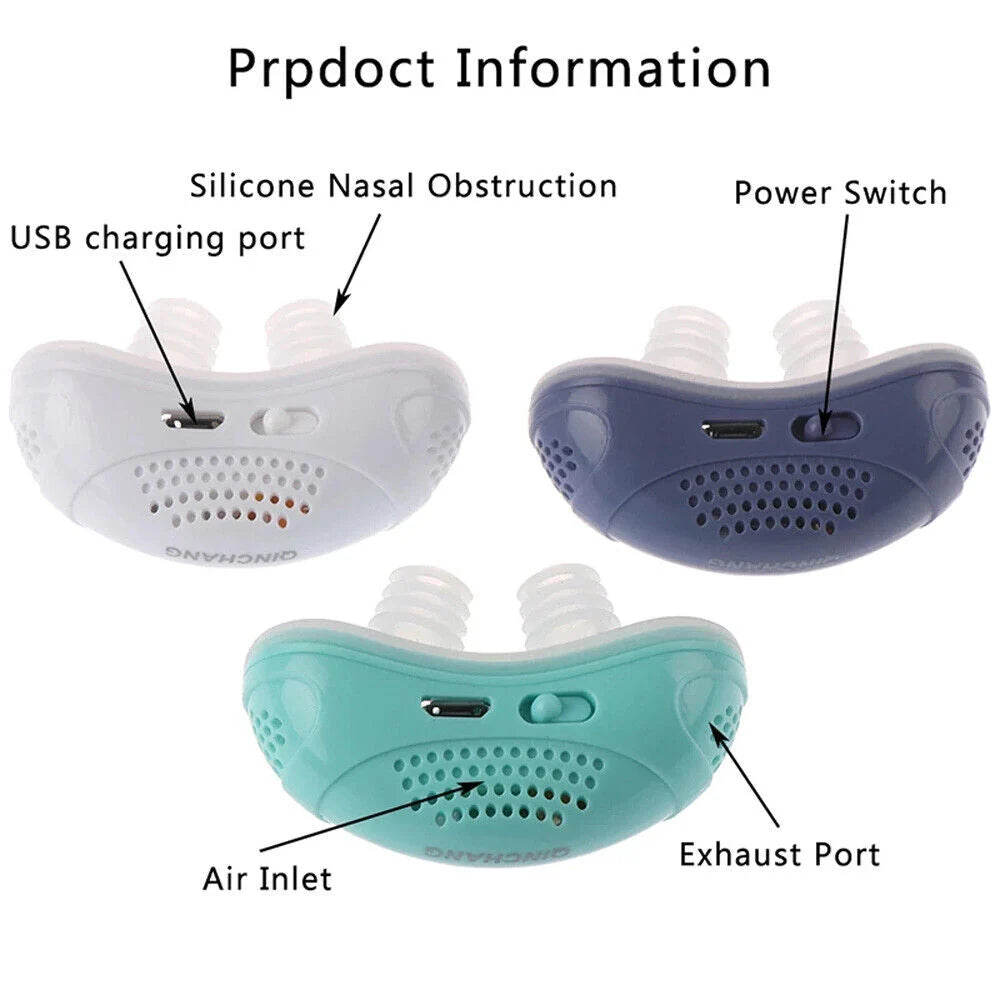 Micro CPAP Machine | USB-Rechargeable Whisper-Quiet Soft Silicone Buds