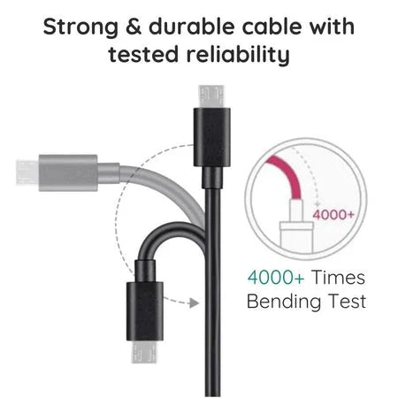 Micro USB Cable | Fast Charging & Data Transfer | 10 ft