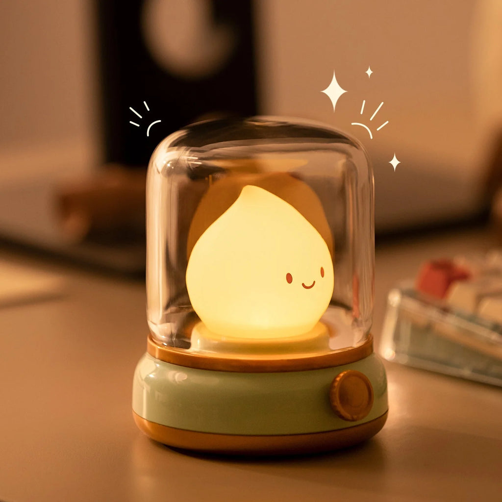 Mini Table Lamp | Rechargeable Touch-Control & 12-Hour Runtime