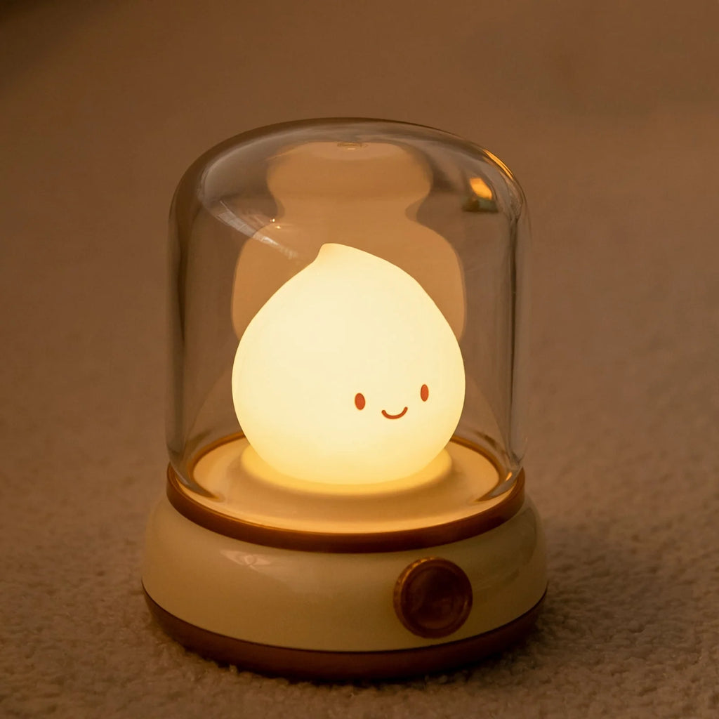 Mini Table Lamp | Rechargeable Touch-Control & 12-Hour Runtime