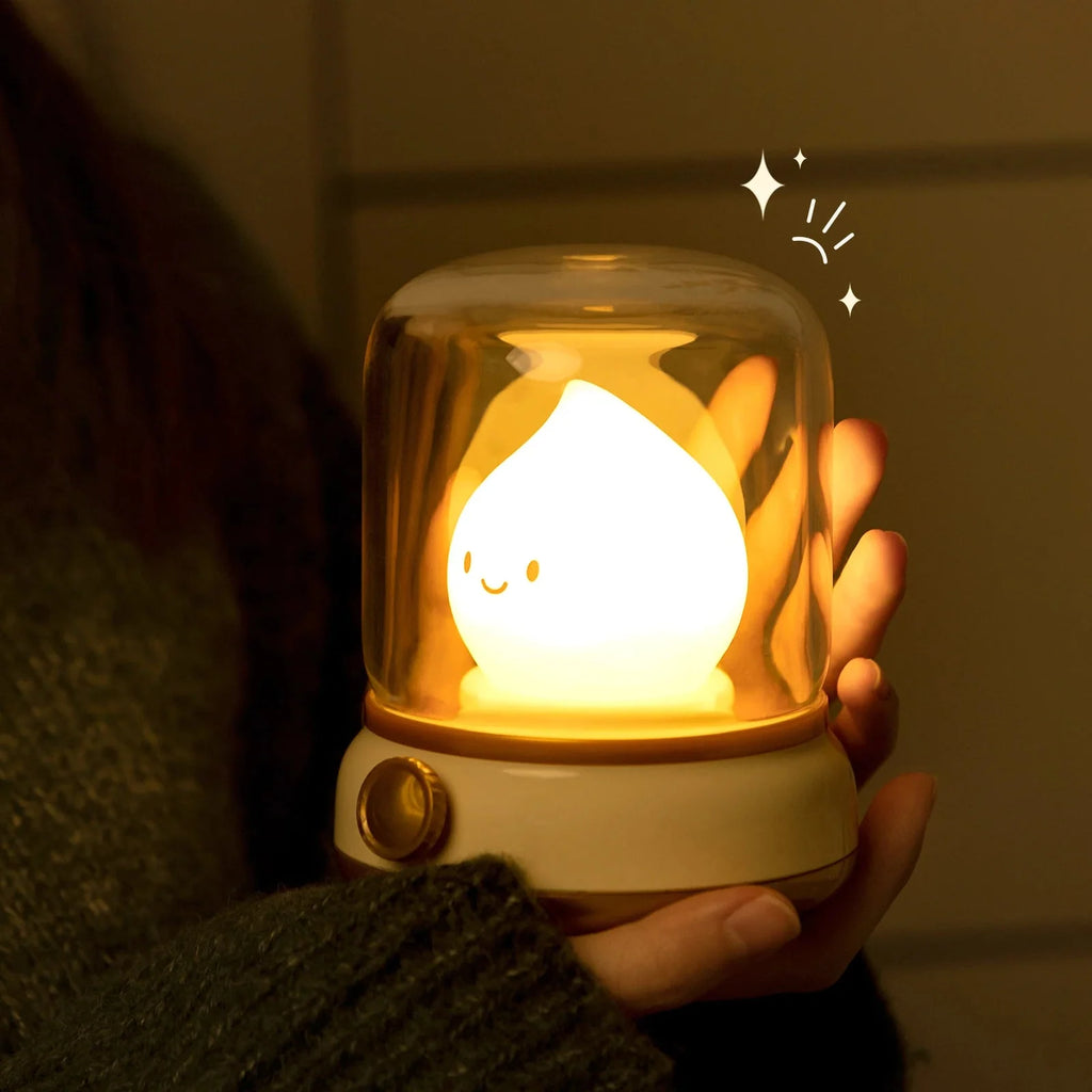 Mini Table Lamp | Rechargeable Touch-Control & 12-Hour Runtime
