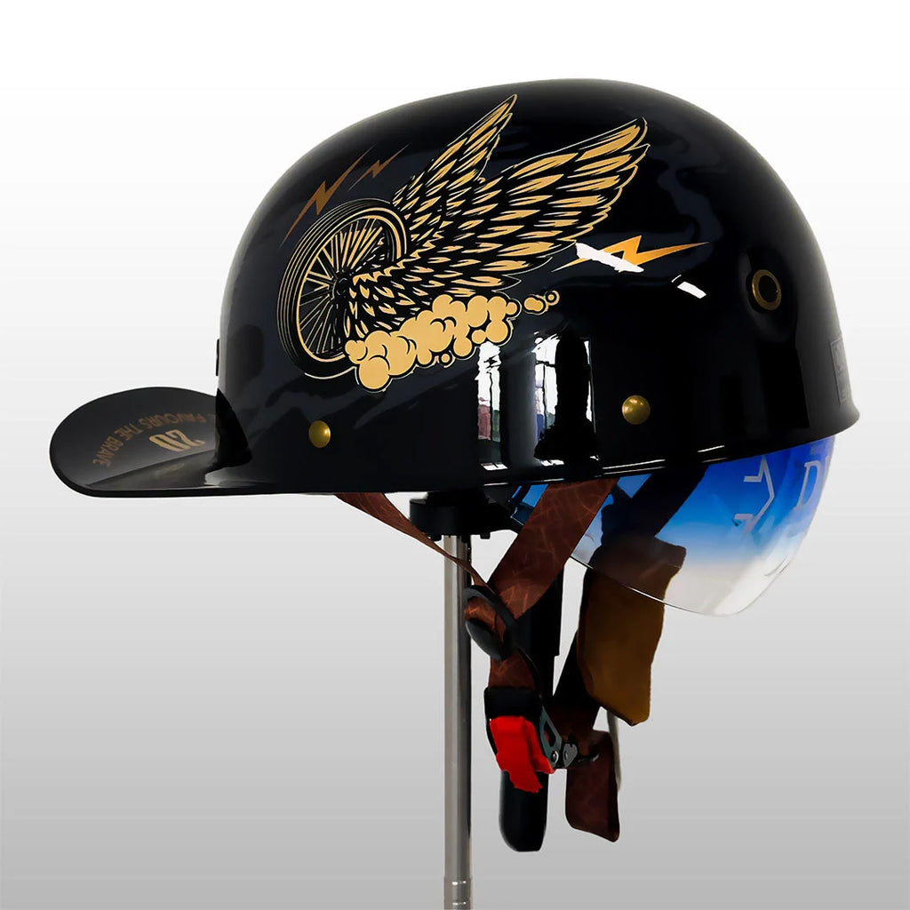 Motorcycle Baseball Helmet | DOT & ECE Certified