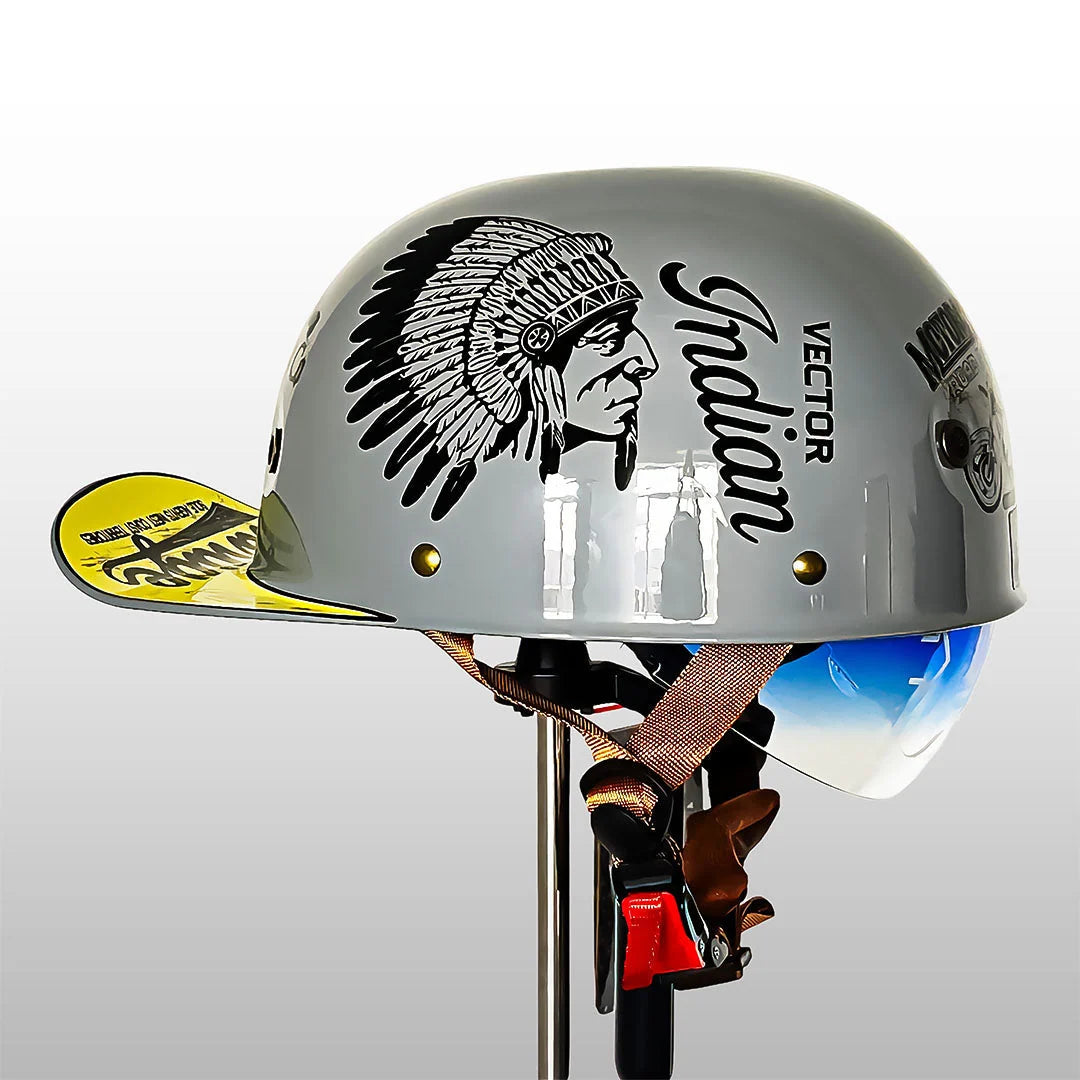 Motorcycle Baseball Helmet | DOT & ECE Certified