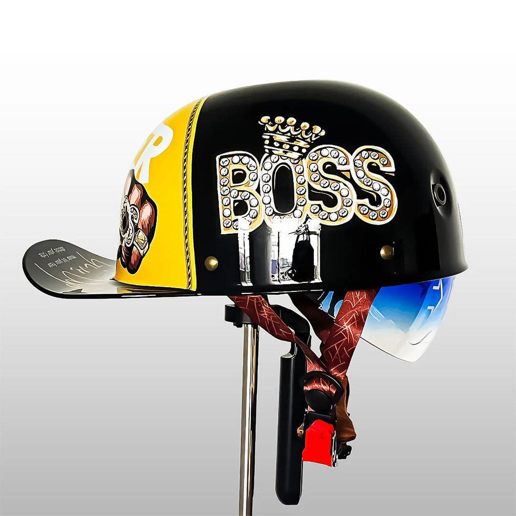 Motorcycle Baseball Helmet | DOT & ECE Certified