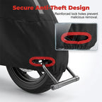 Motorcycle Cover | Weather-Resistant Oxford Fabric & Reflective Strips | Sizes M–4XL
