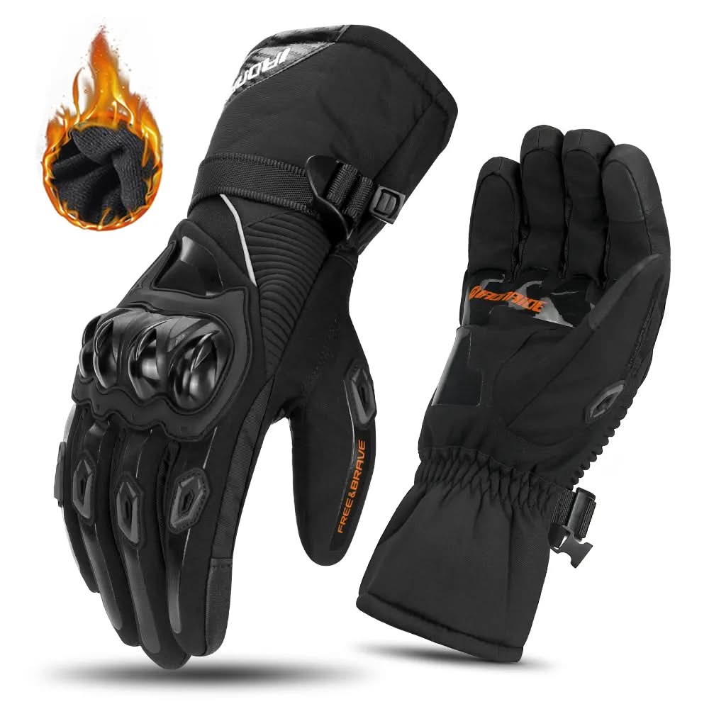 Motorcycle Gloves | Waterproof & Insulated | Touchscreen Compatible