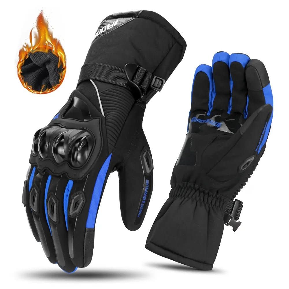 Motorcycle Gloves | Waterproof & Insulated | Touchscreen Compatible