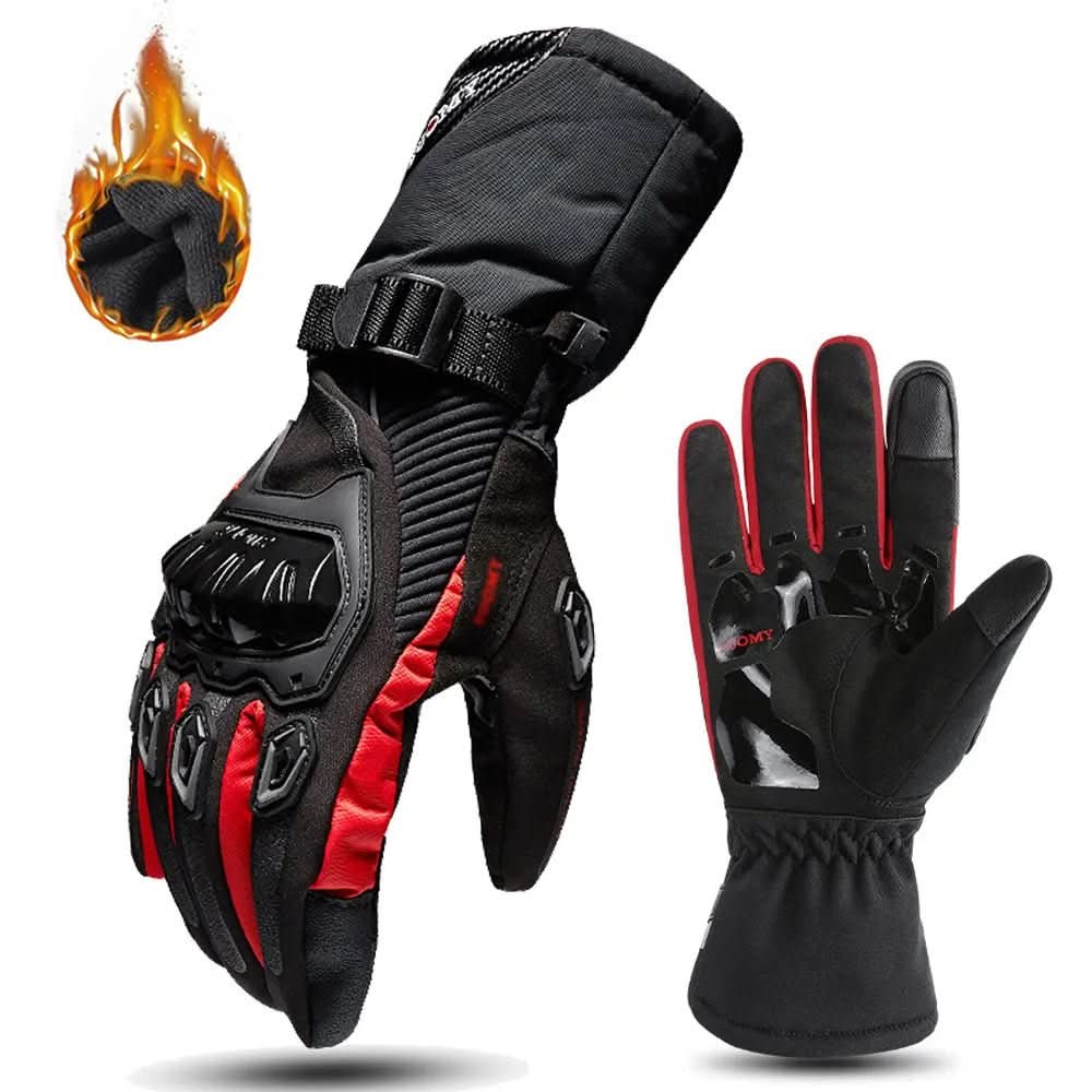 Motorcycle Gloves | Waterproof & Insulated | Touchscreen Compatible