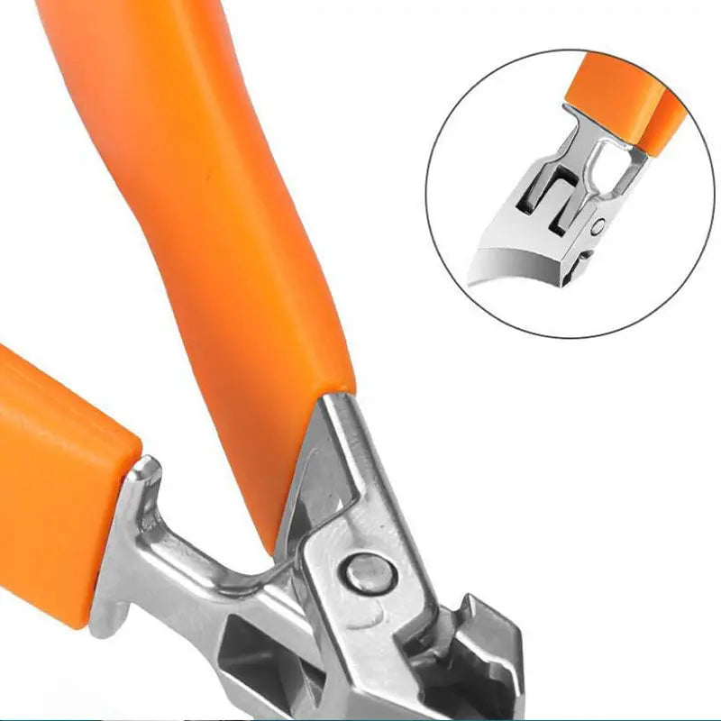 Nail Clipper | Extra-Wide Opening & Splash Guard | For Thick Nails
