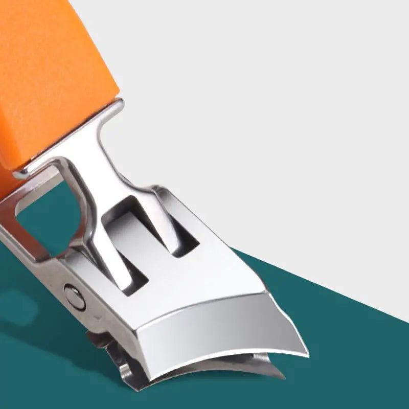 Nail Clipper | Extra-Wide Opening & Splash Guard | For Thick Nails