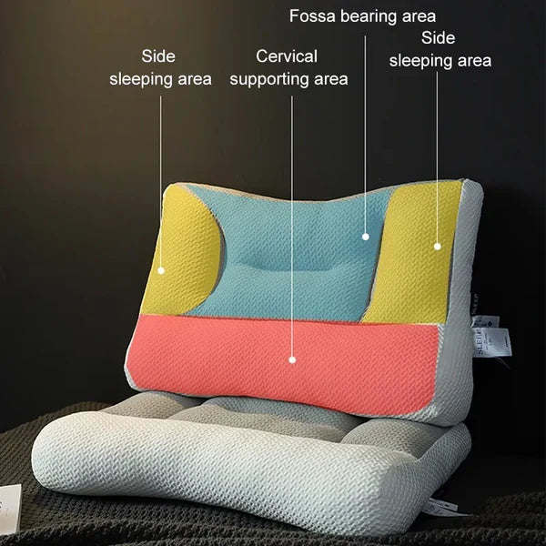 Neck Pillow | Orthopedic Support & Ergonomic Contour | 18.9 x 29.1 in