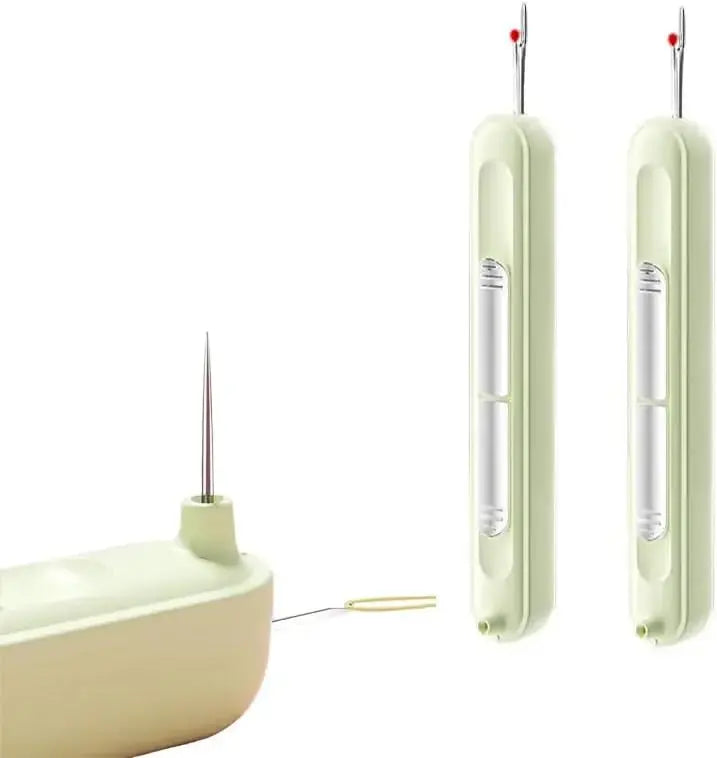 Needle Threader & Seam Ripper | 2-in-1 Compact & Safety Ball Tip