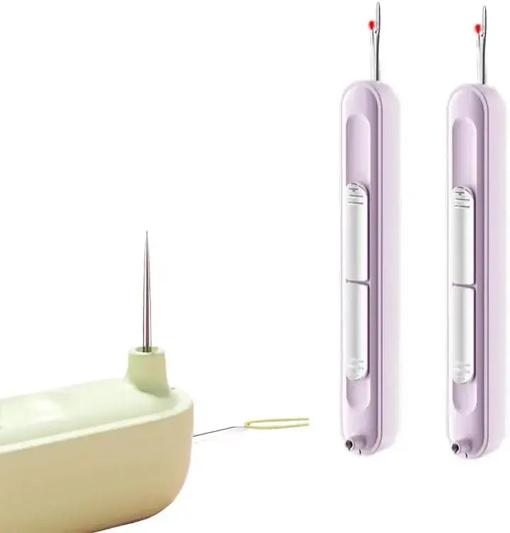 Needle Threader & Seam Ripper | 2-in-1 Compact & Safety Ball Tip