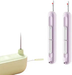 Needle Threader & Seam Ripper | 2-in-1 Compact & Safety Ball Tip